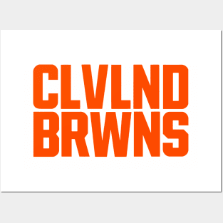 CLEVELAND BROWNS Posters and Art